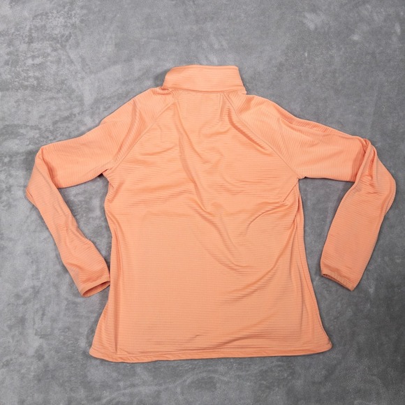 511 Tactical Womens Jacket Small 1/4 Zip Pullover Stratos Peach Tactical Pockets - Picture 2 of 7